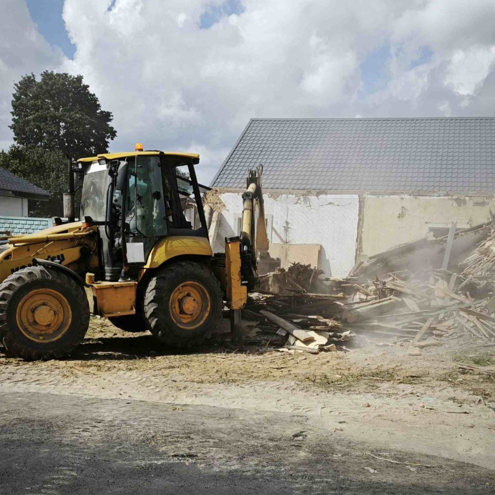 Снос дома в Ельске Фото 5